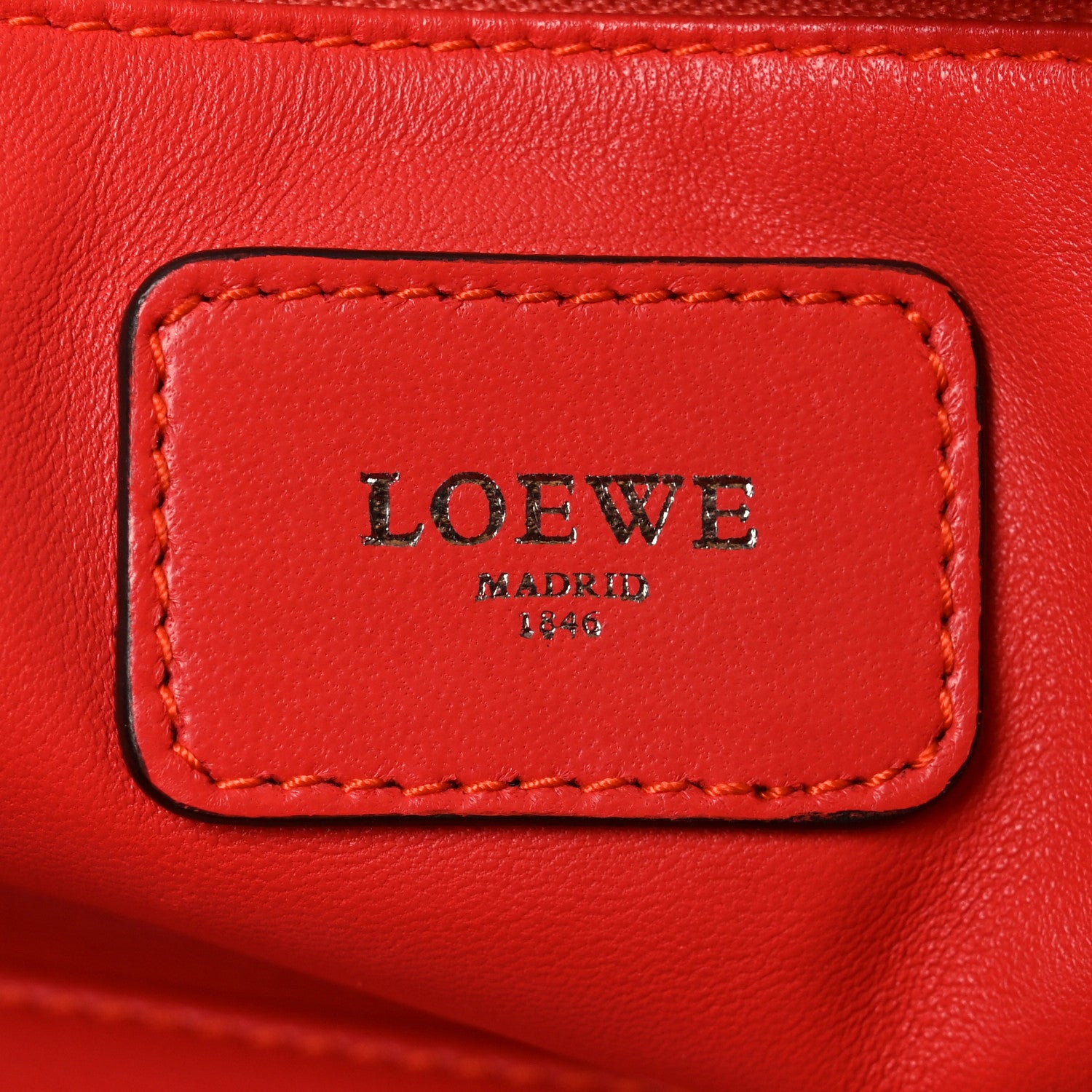 Loewe Goatskin Amazona 28 Orange 1869600 – FASHIONPHILE