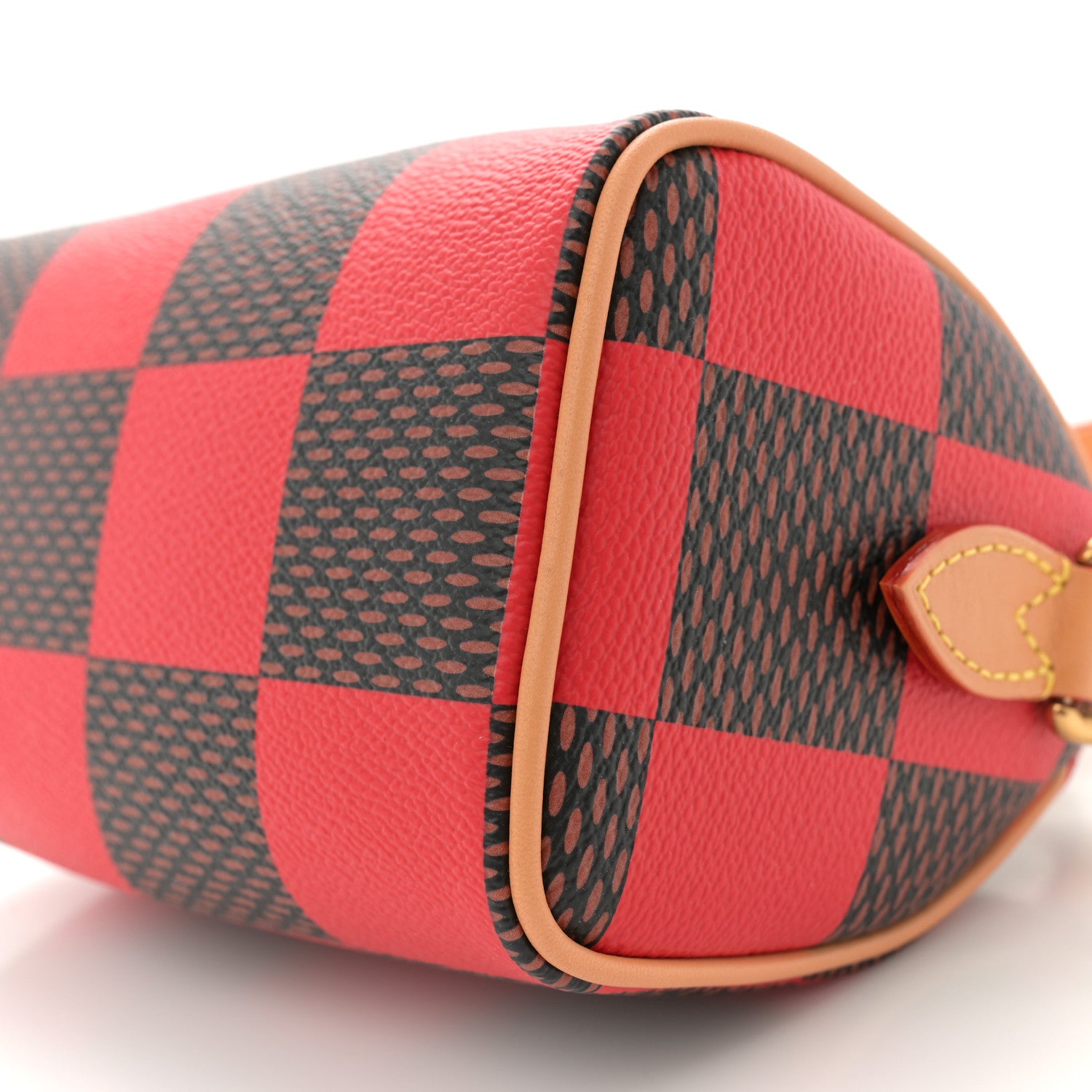 Louis Vuitton Damier Pop Speedy Bandouliere 18 Red 9 of 10