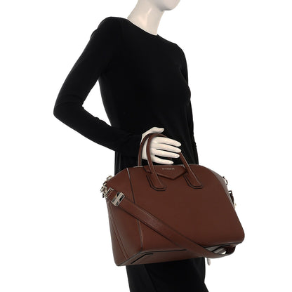 Givenchy Sugar Goatskin Medium Antigona Brown 3 of 9