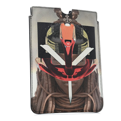 Givenchy Textured Coated Canvas Tribal Girl Print iPad Mini Case in Multicolor 3 of 7