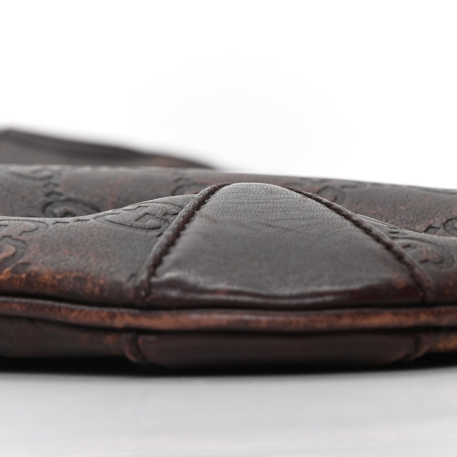 Gucci Guccissima Creole Hobo Chocolate 9 of 10