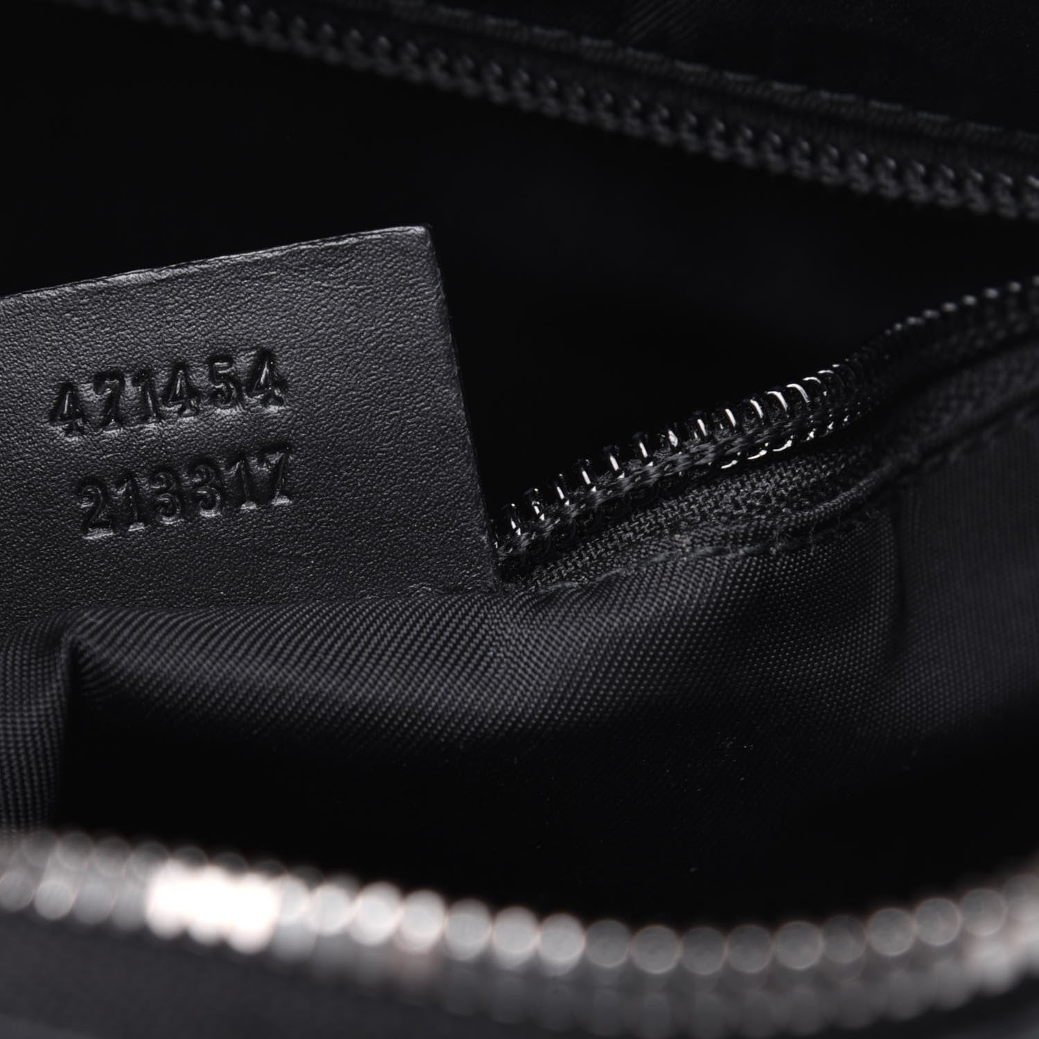 Gucci GG Supreme Monogram Web Messenger Bag Black 7 of 19