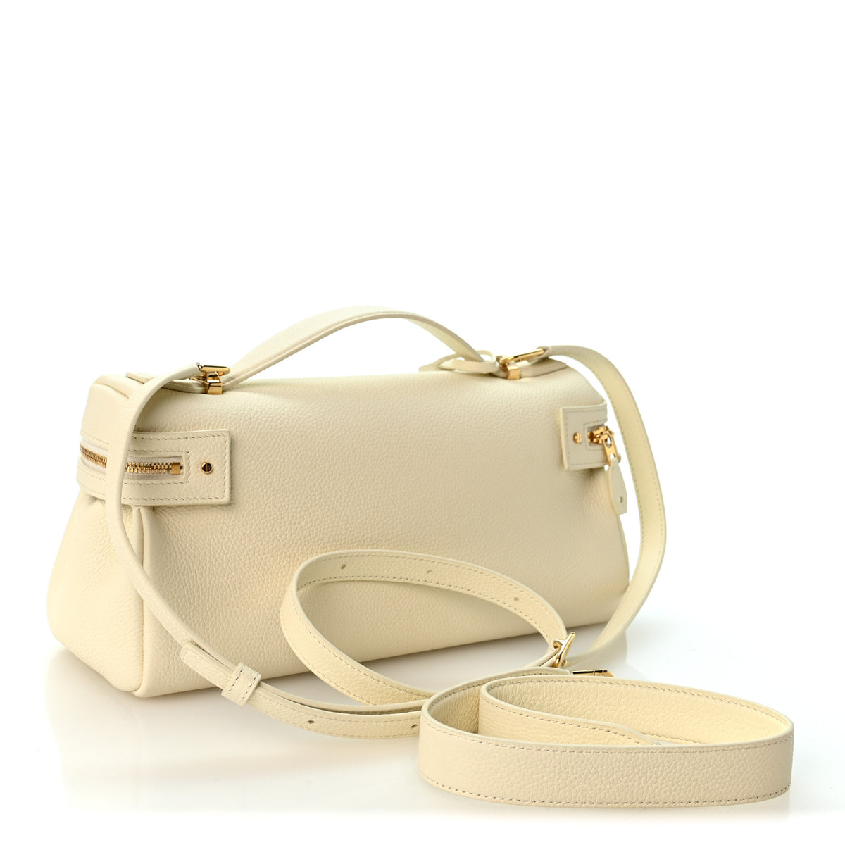 Calfskin Extra Softy Bag L29 Whisper White