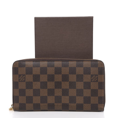 Louis Vuitton Damier Ebene Zippy Organizer Wallet 10 of 10