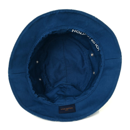 Louis Vuitton Monogram Denim Transformable Bob Bucket Hat 58 Blue 6 of 8