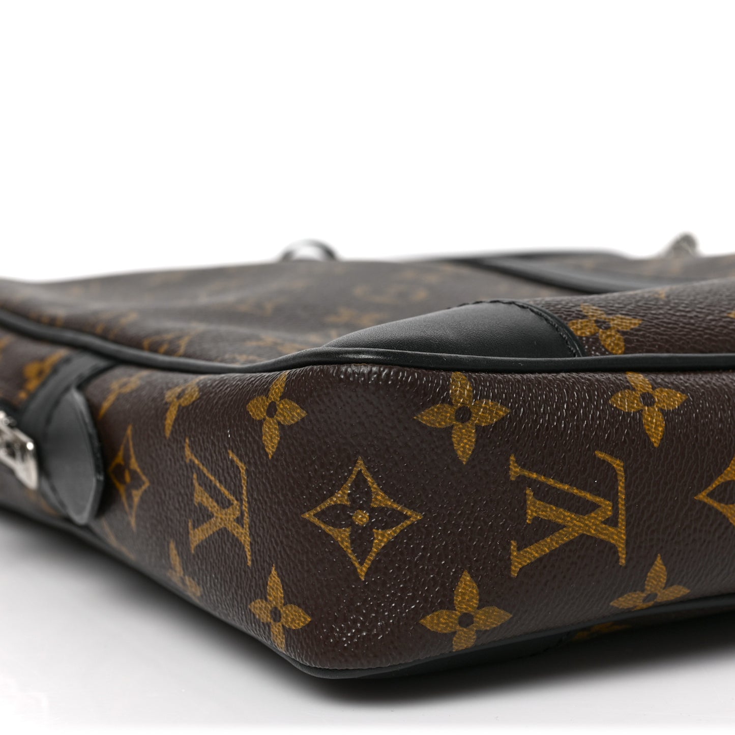 Monogram Macassar Porte Documents Voyage Soft Briefcase