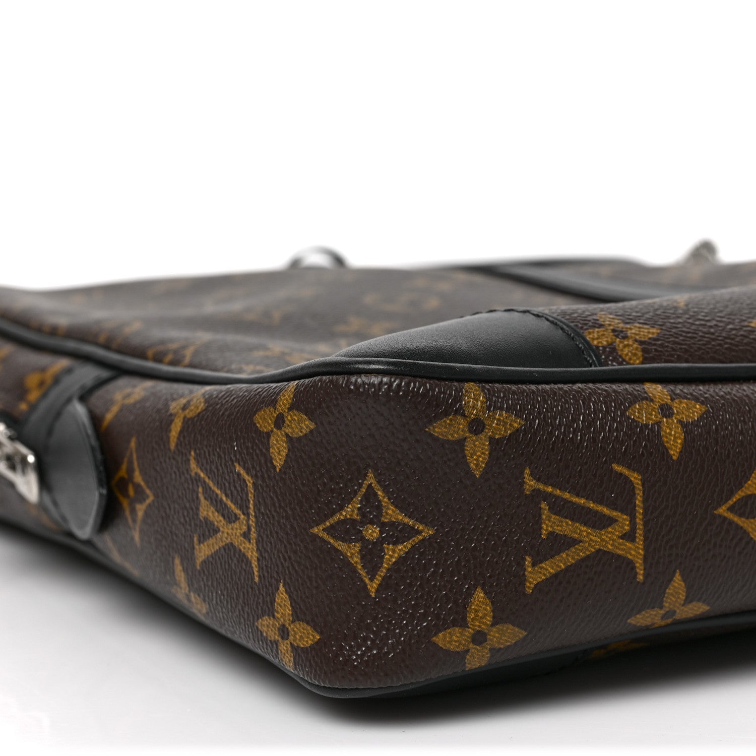Louis Vuitton Monogram Macassar Porte Documents Voyage Soft Briefcase 7 of 8