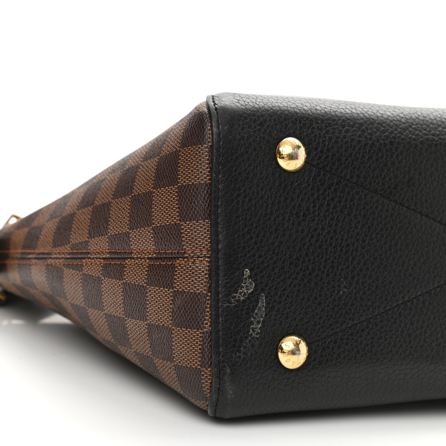 Louis Vuitton Damier Ebene Hyde Park Black 8 of 14