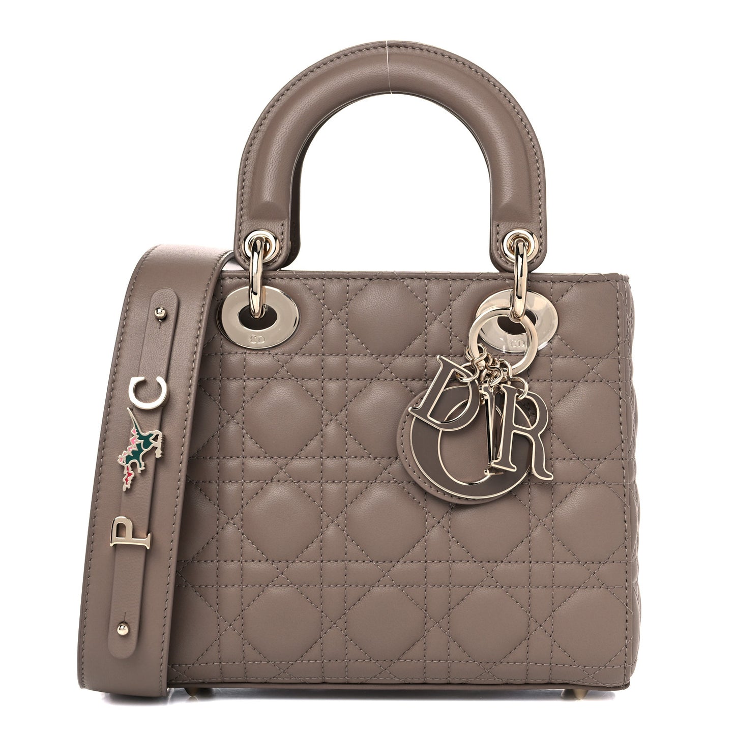 Ultra Matte Calfskin Cannage Small My ABCDior Lady Dior Beige
