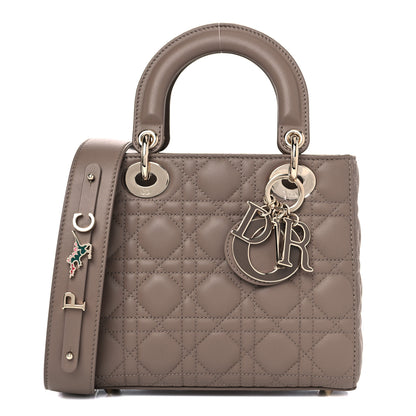 Christian Dior Ultra Matte Calfskin Cannage Small My ABCDior Lady Dior Beige 1 of 8