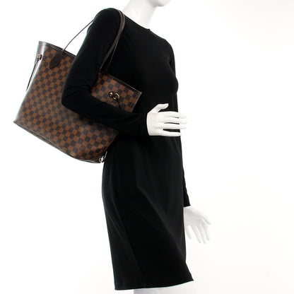 Louis Vuitton Damier Ebene Neverfull MM 2 of 11