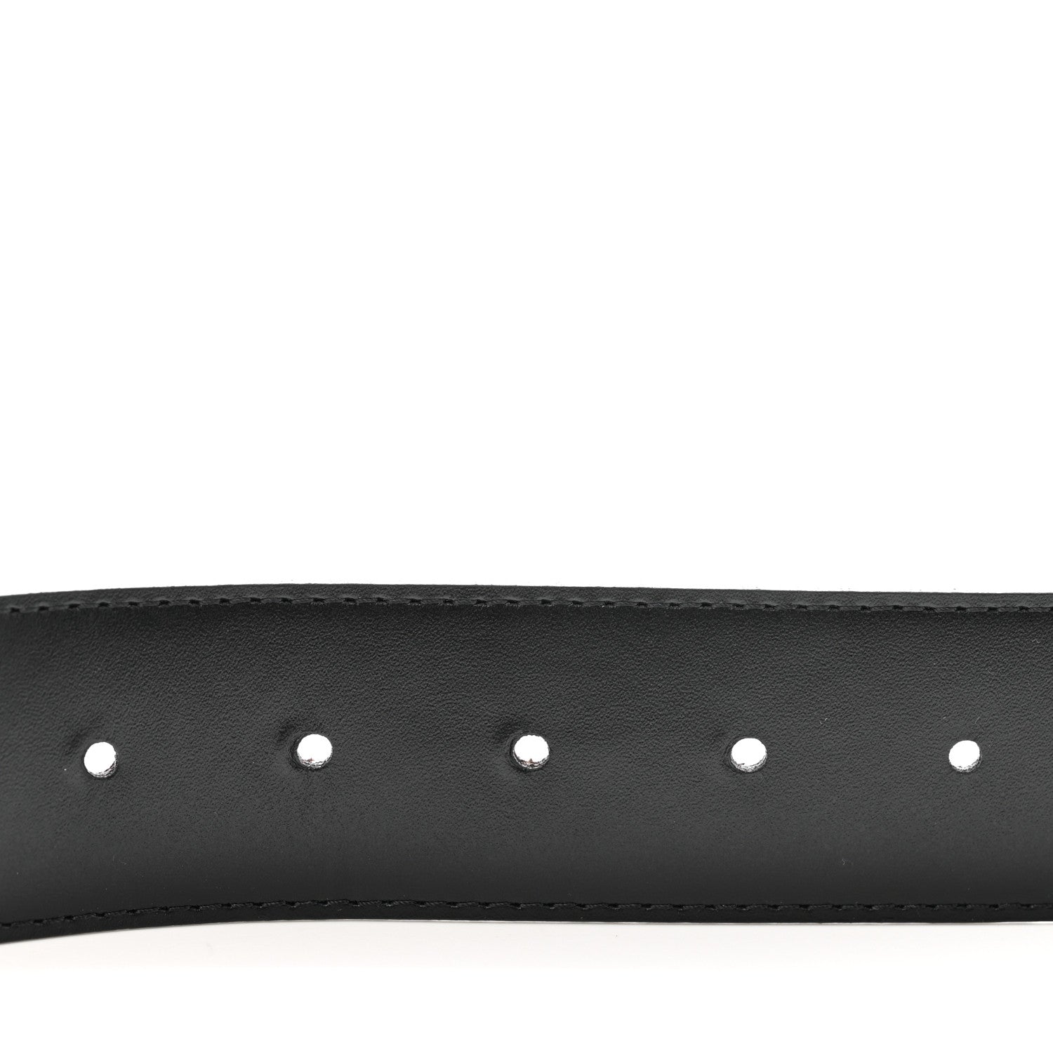 Louis Vuitton Calfskin Monogram 40mm LV Initiales Reversible Belt 90 36 Black 4 of 5