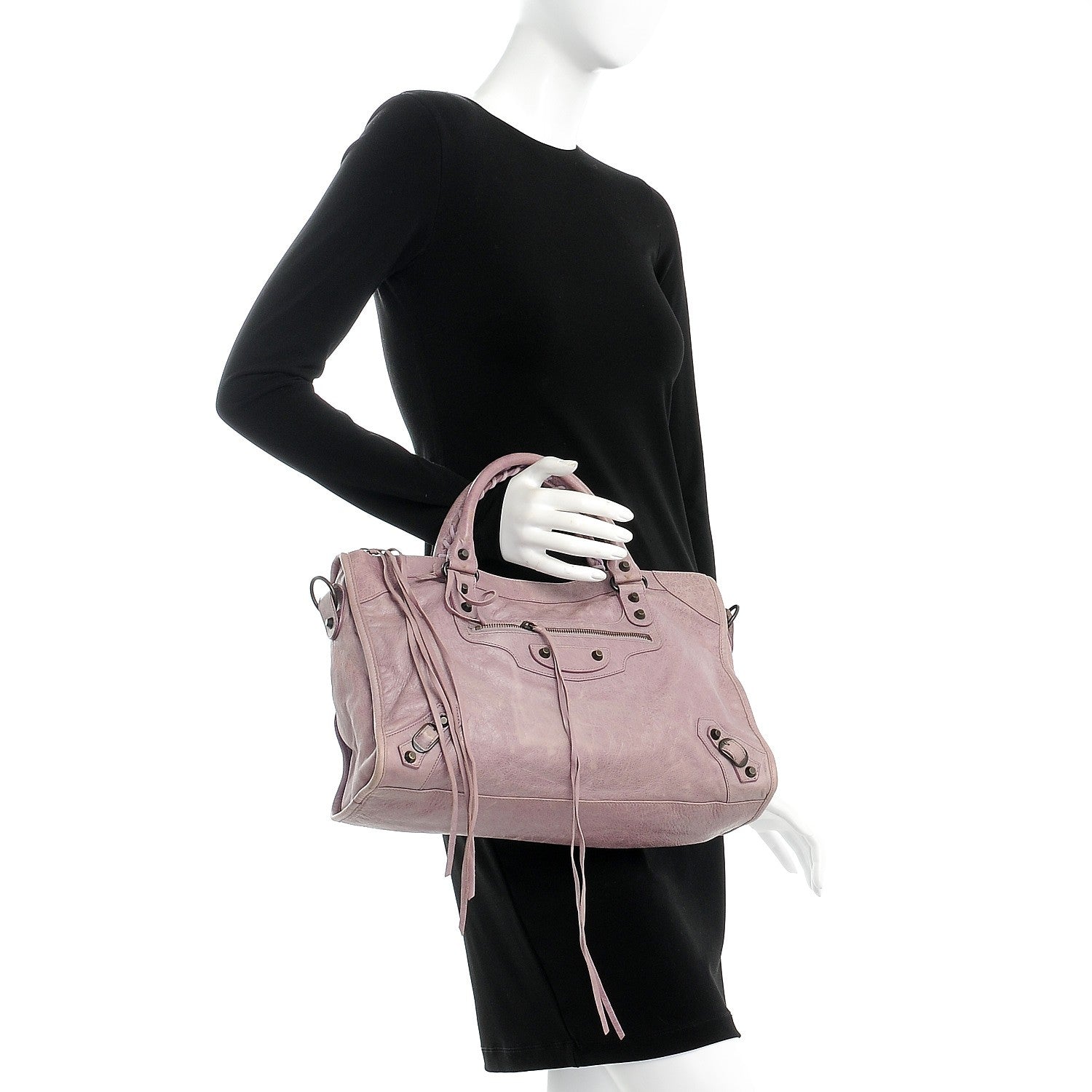 Balenciaga Agneau Classic Hardware City Lilac 3 of 15
