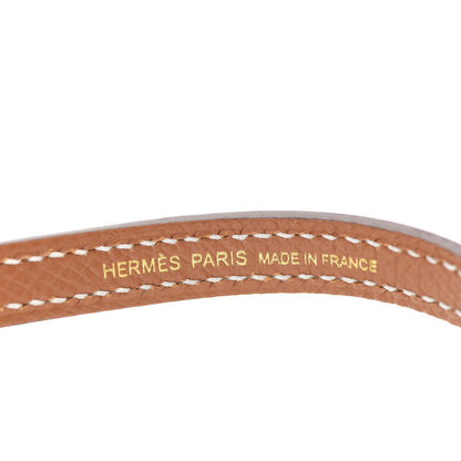 Hermes Epsom Horseshoe Mini Kelly Sellier 20 Craie Gold 21 of 33
