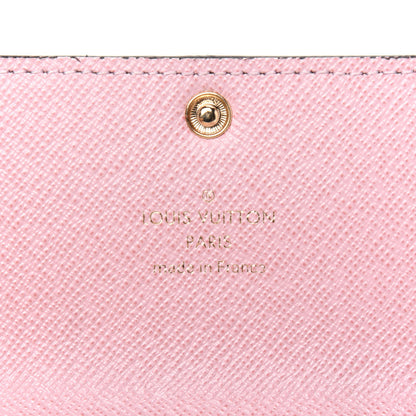 Louis Vuitton Damier Ebene Multicles 6 Key Holder Rose Ballerine 6 of 10