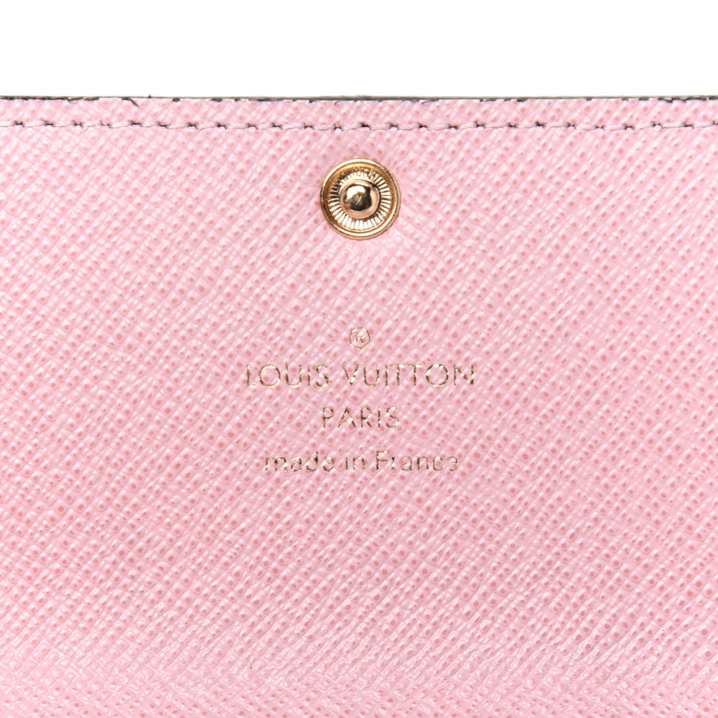 Damier Ebene Multicles 6 Key Holder Rose Ballerine