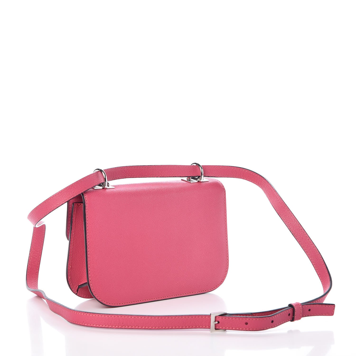 Alexander McQueen Calfskin Small Insignia Flap Pink 3 of 8