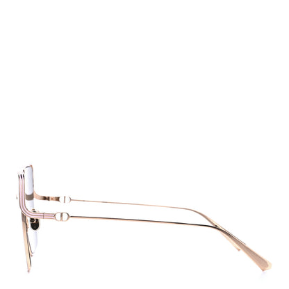Christian Dior Metal EverDior Square Sunglasses Rose Gold 3 of 9