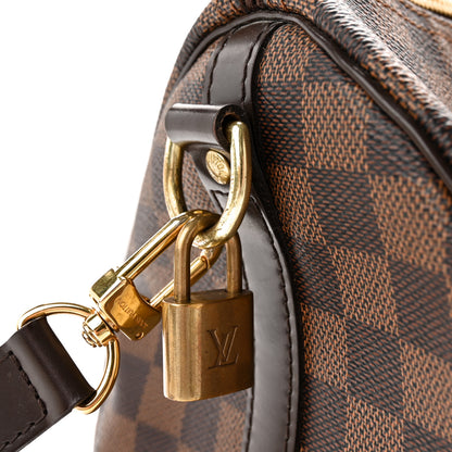 Louis Vuitton Damier Ebene Speedy Bandouliere 30 12 of 18