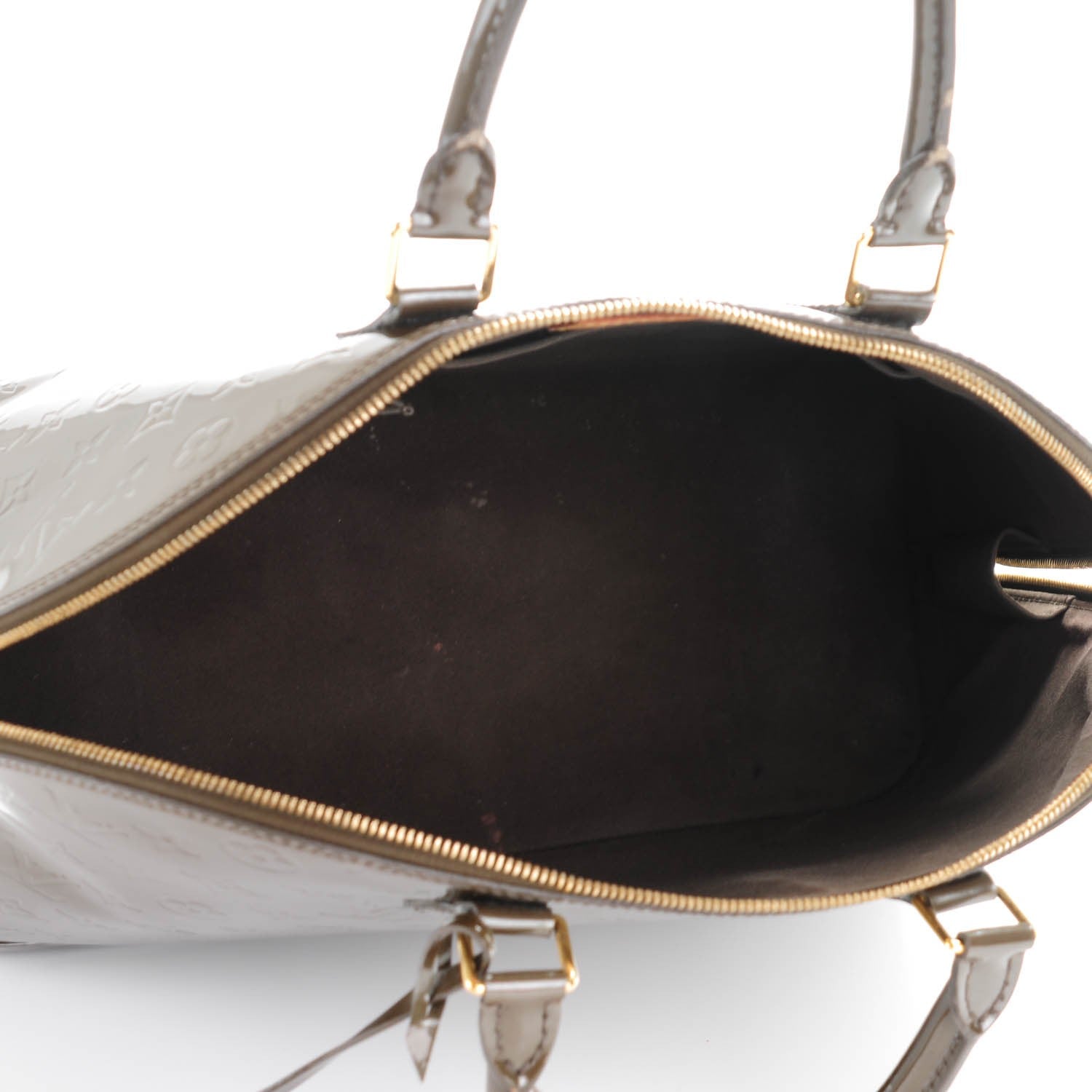 Louis Vuitton Vernis Alma GM Vert Bronze 5 of 10