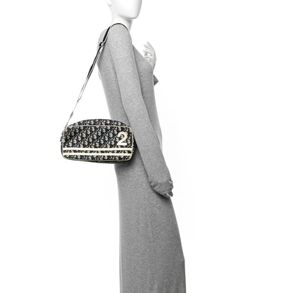 Christian Dior Monogram Girly Messenger Bag Black 3 of 13