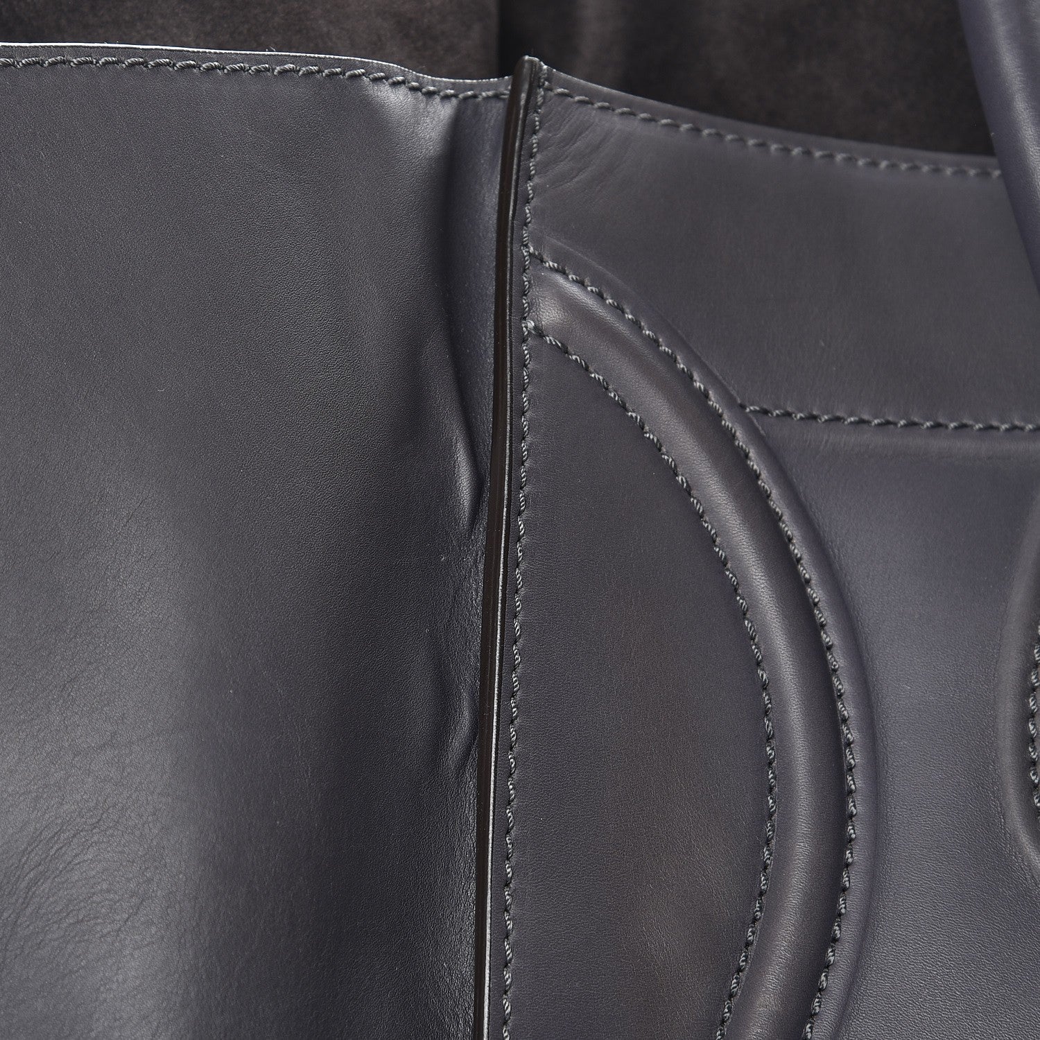 Celine Natural Calfskin Large Phantom Luggage Grey 9 of 10