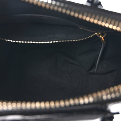 Givenchy Calfskin Crocodile Embossed Small Antigona Black 5 of 10