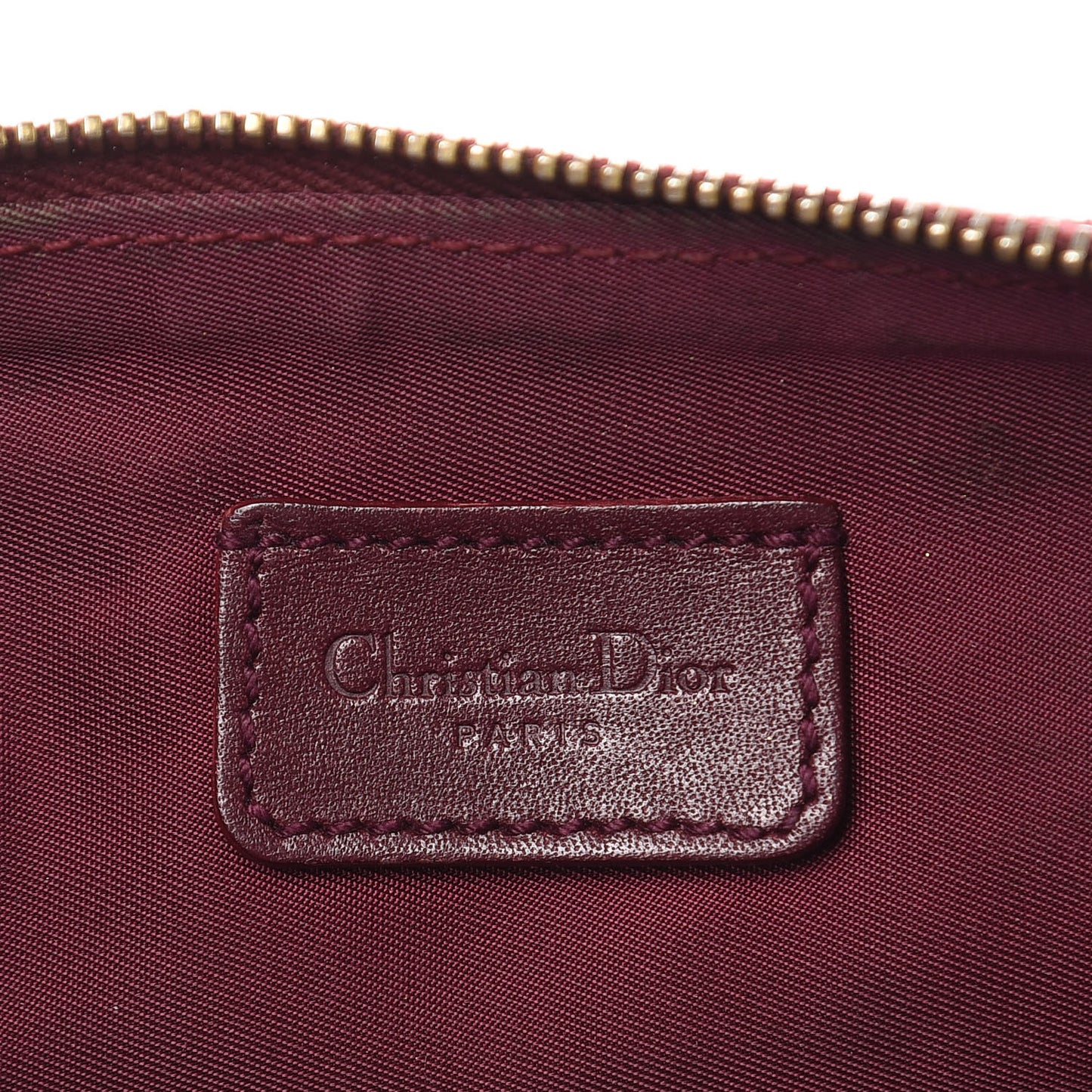 Monogram Mini Saddle Pochette Burgundy
