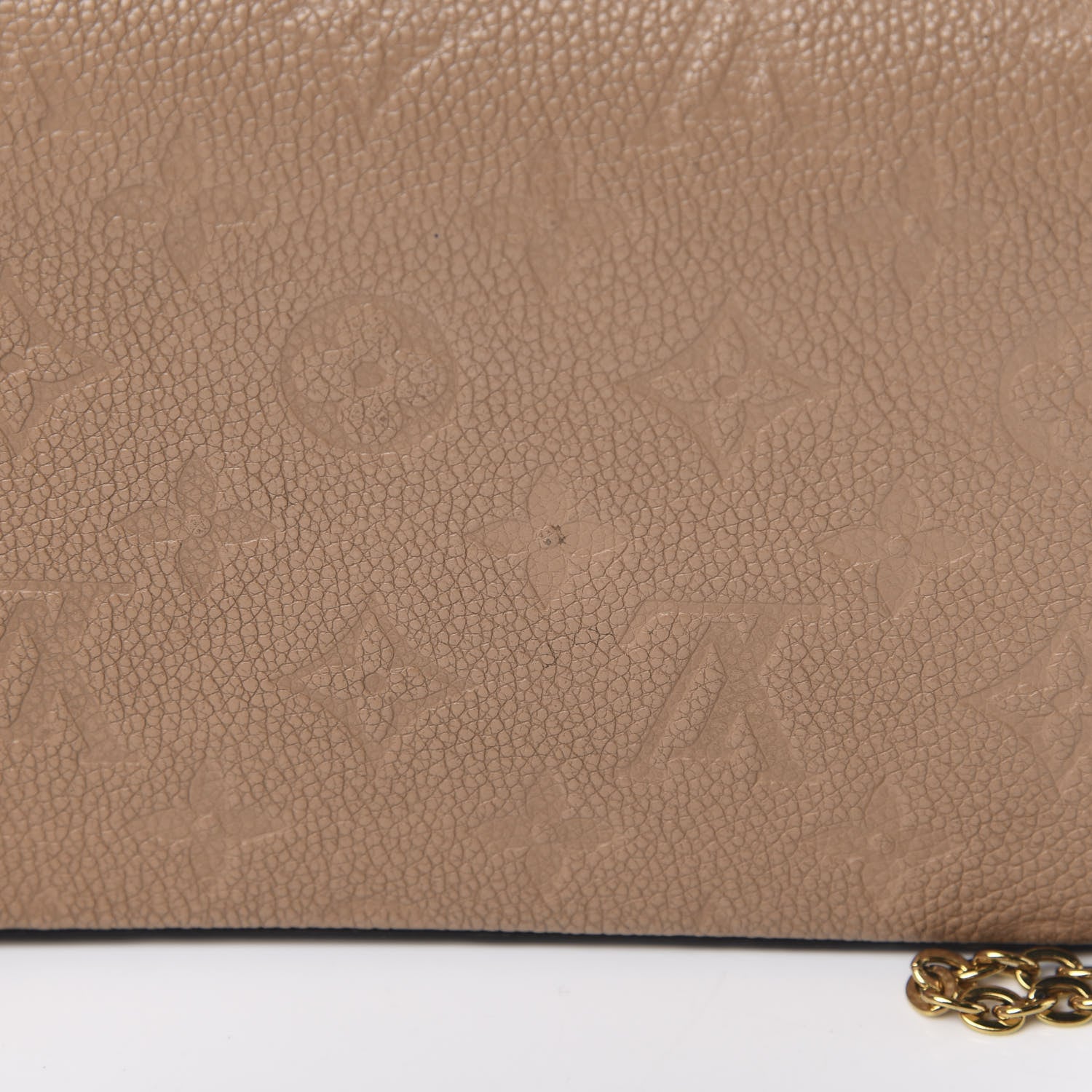 Louis Vuitton Empreinte Pochette Felicie Chain Wallet Papyrus 15 of 17