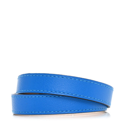 Hermes Swift Kelly Double Tour Bracelet M Bleu Electrique 3 of 7