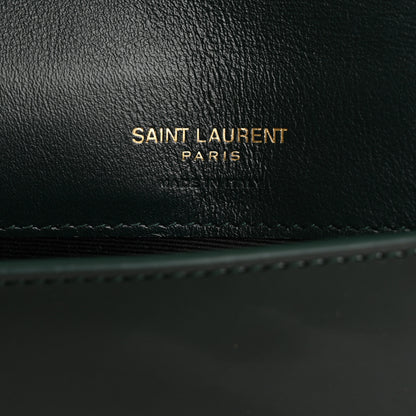 Saint Laurent Vernice Diamond Monogram Phone Holder Crossbody Fir Leaf 6 of 10