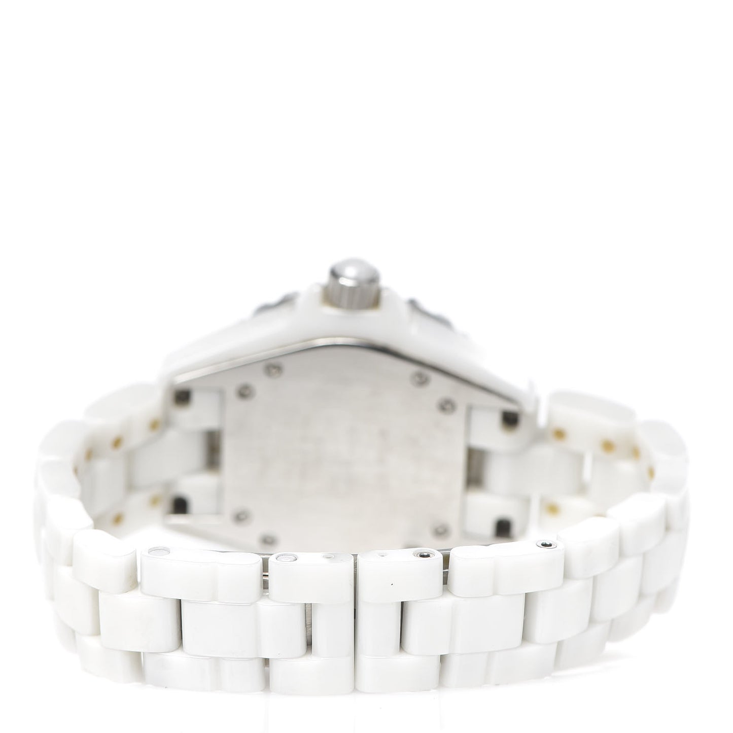 Stainless Steel Ceramic 33mm J12 Quartz Watch White