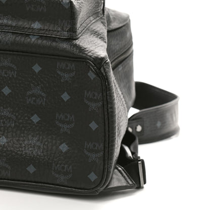 MCM Visetos Medium Stark Backpack Black 9 of 9