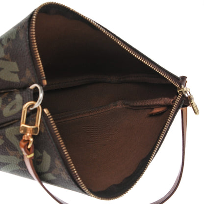 Louis Vuitton Monogram Graffiti Pochette Accessories Kaki 4 of 8