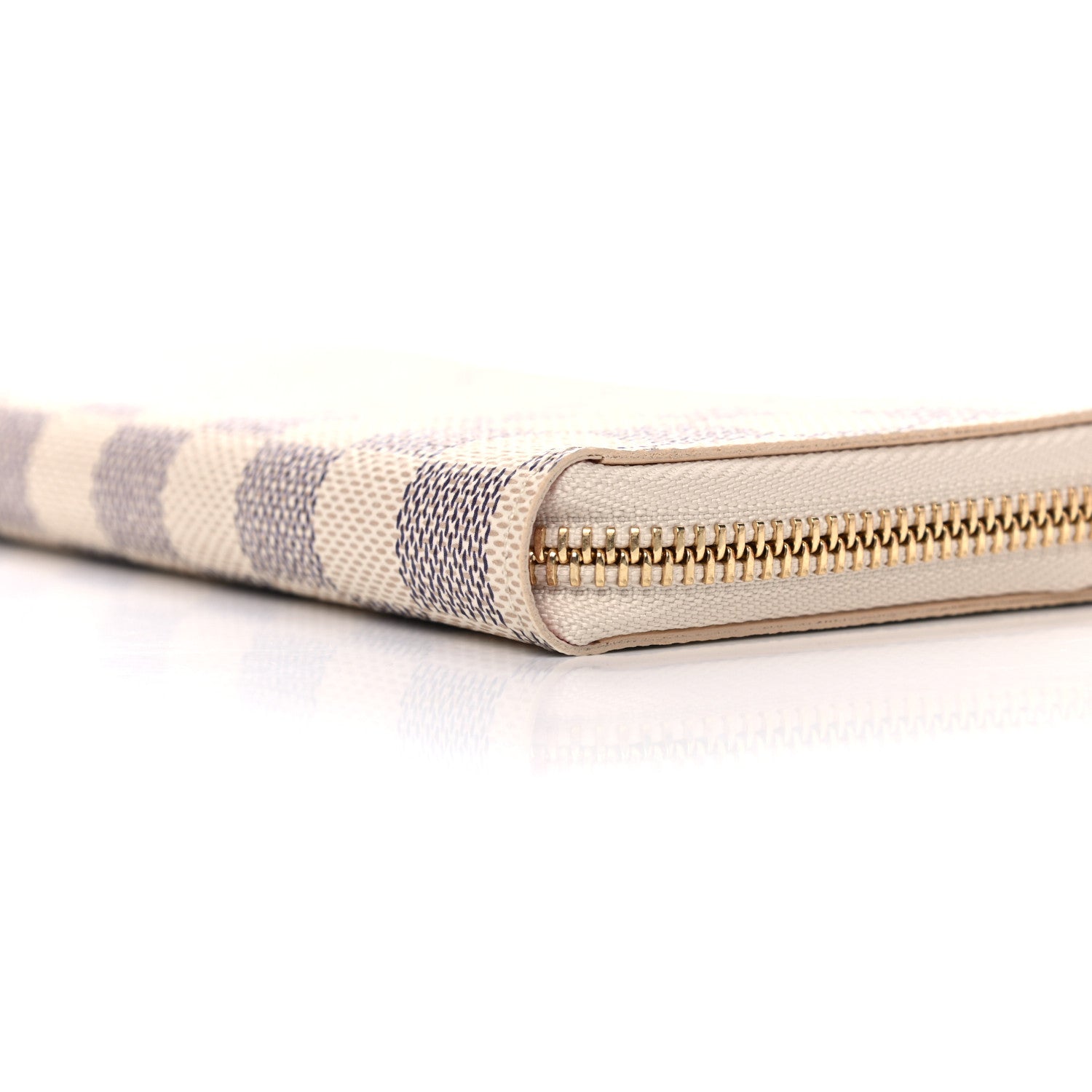 Louis Vuitton Damier Azur Clemence Wallet Rose Ballerine 9 of 10