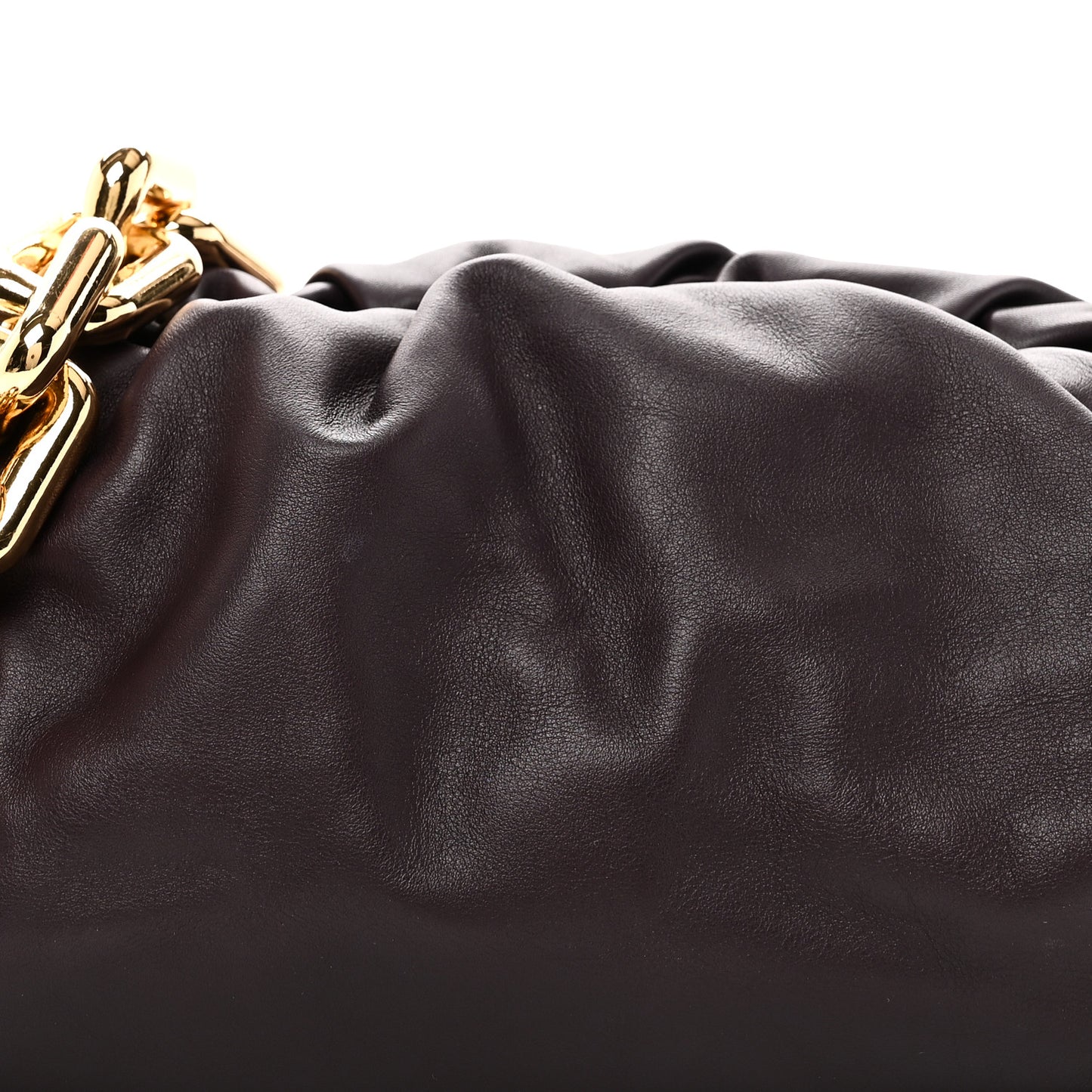 Calfskin The Pouch Chain Grape