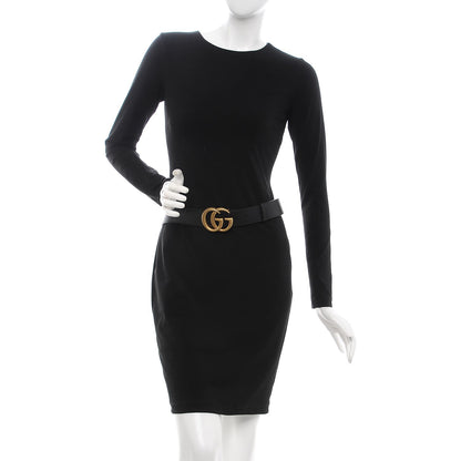 Gucci Calfskin Double G 40mm Belt 105 42 Black 2 of 7