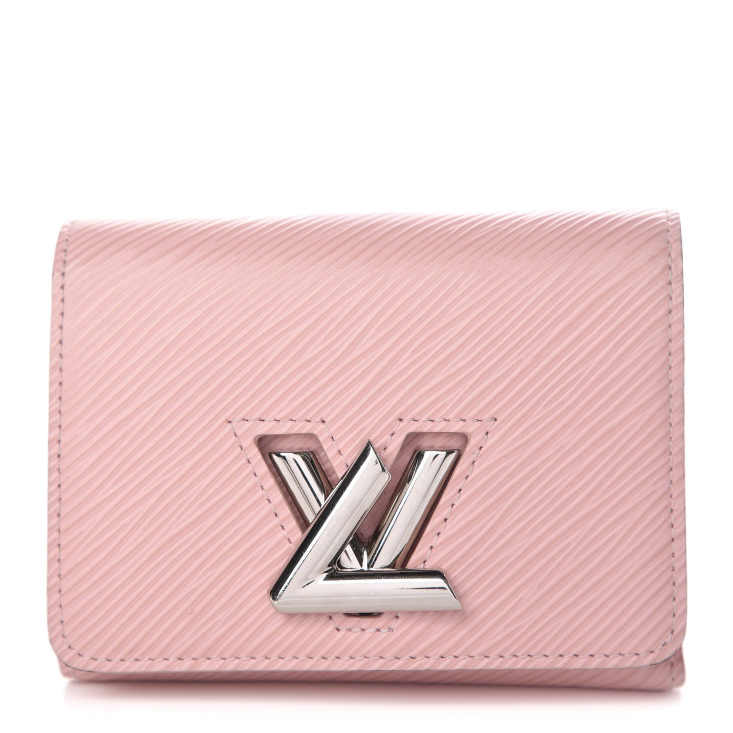 Louis Vuitton Epi Twist Compact Wallet Rose Ballerine 1 of 13
