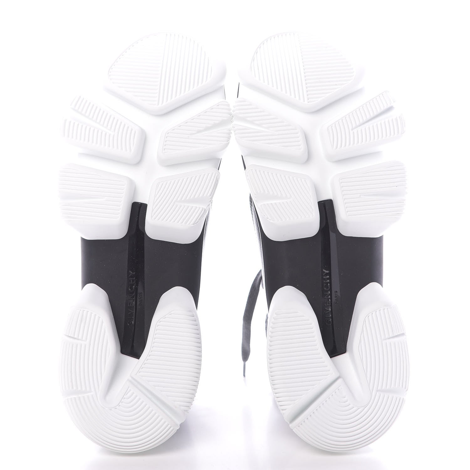Givenchy Calfskin Neoprene Knitted Jaw Contrasted Cut Out Mid-Height Sneakers 45 Black Red 6 of 10