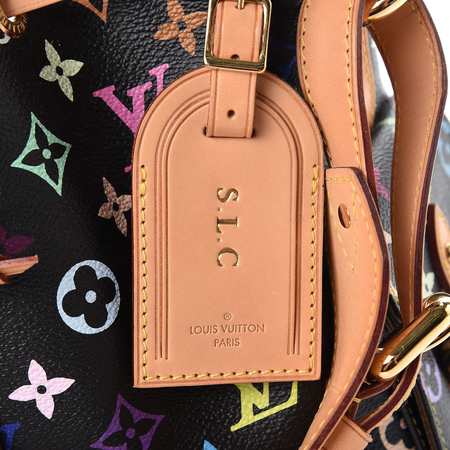 Louis Vuitton Monogram Multicolor Petit Noe Black 7 of 10