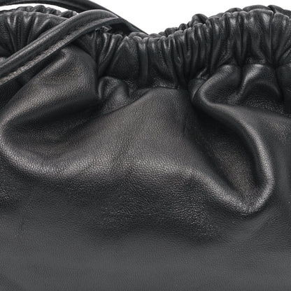 Mansur Gavriel Lambskin Mini Cloud Clutch Black Flamma 6 of 8