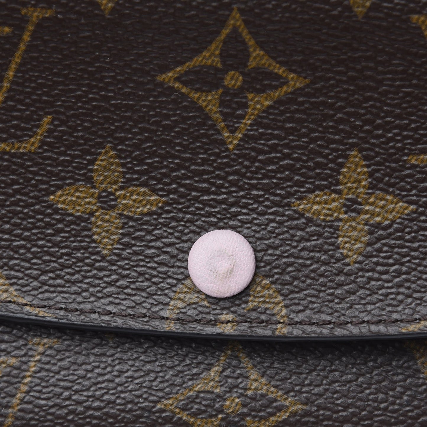 Monogram Emilie Wallet Rose Ballerine