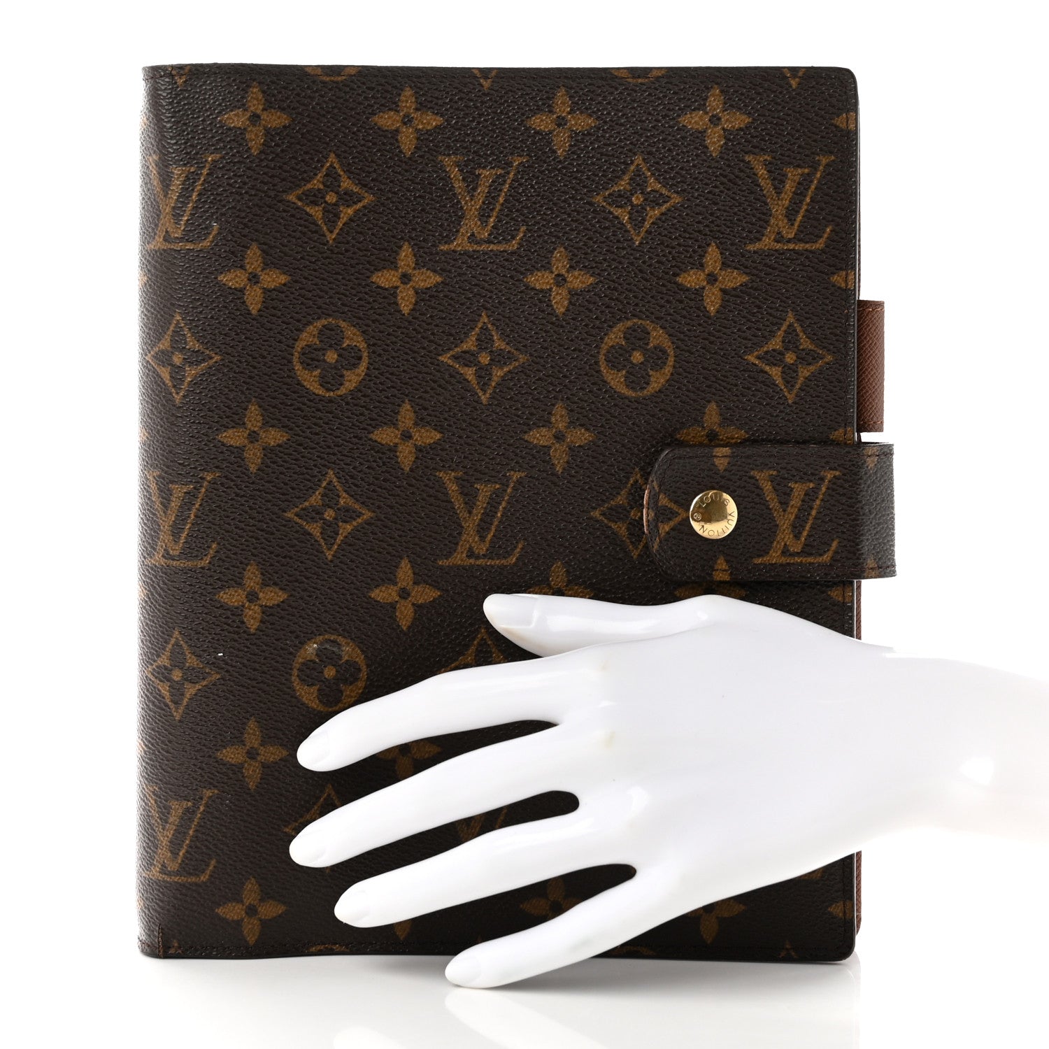 Louis Vuitton Monogram Large Ring Agenda Cover 2 of 8