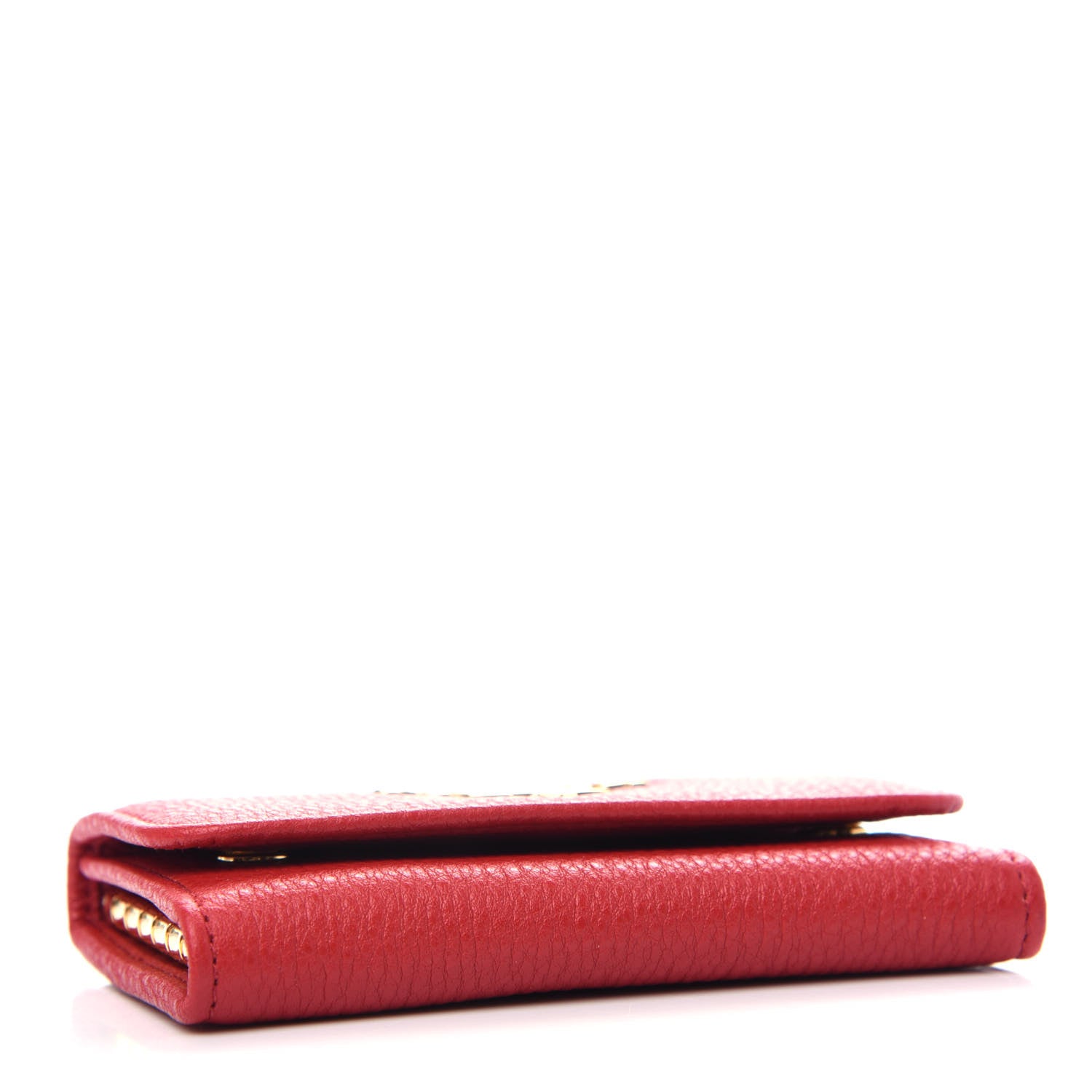 Prada Vitello Grain 6 Key Holder Rosso 4 of 8