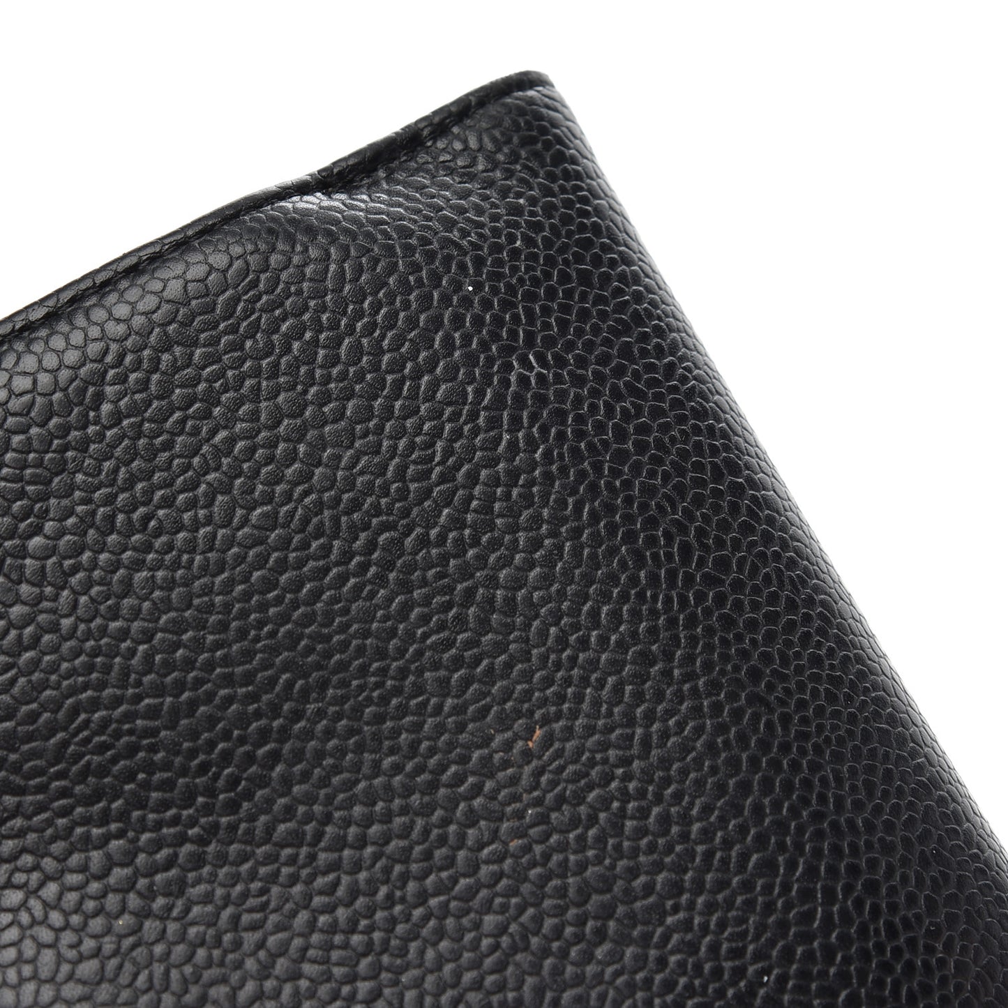 Caviar Timeless CC French Wallet Black
