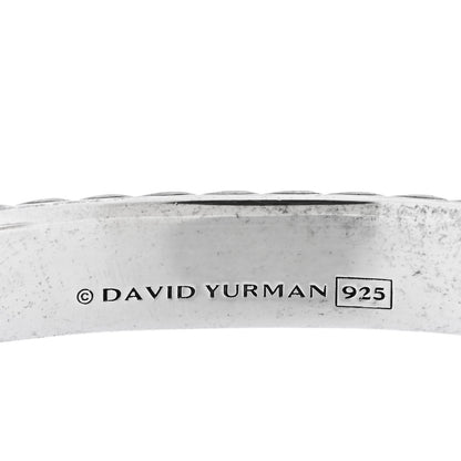 David Yurman Sterling Silver Sculpted Cable Contour Bracelet 3 of 3