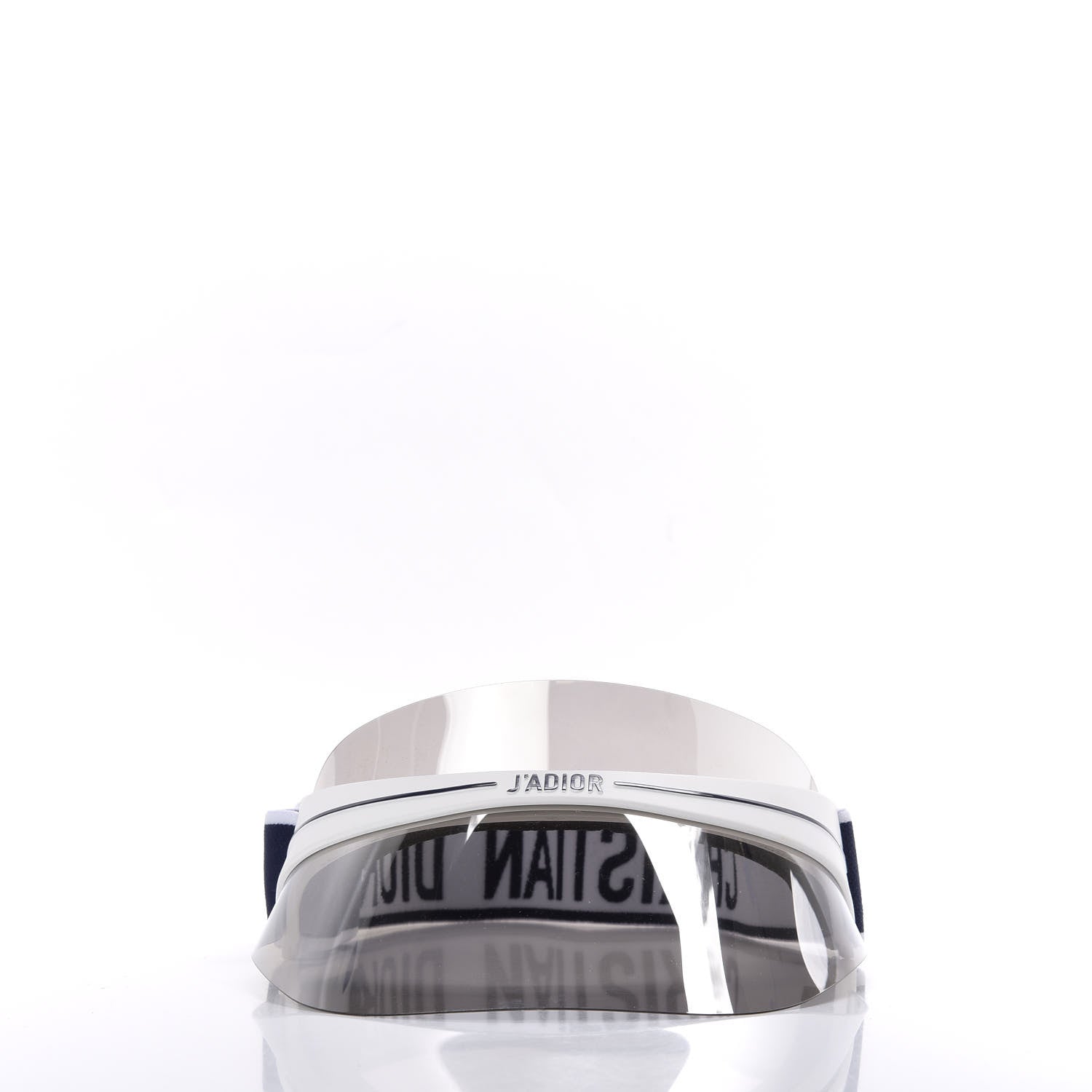 Christian Dior Mirrored DiorClub1 Sun Visor Silver 6 of 8
