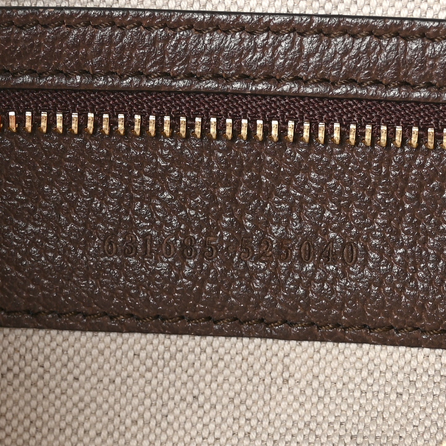 Monogram Jumbo GG Textured Dollar Calfskin Web Medium Ophidia Shopping Tote Camel Ebony