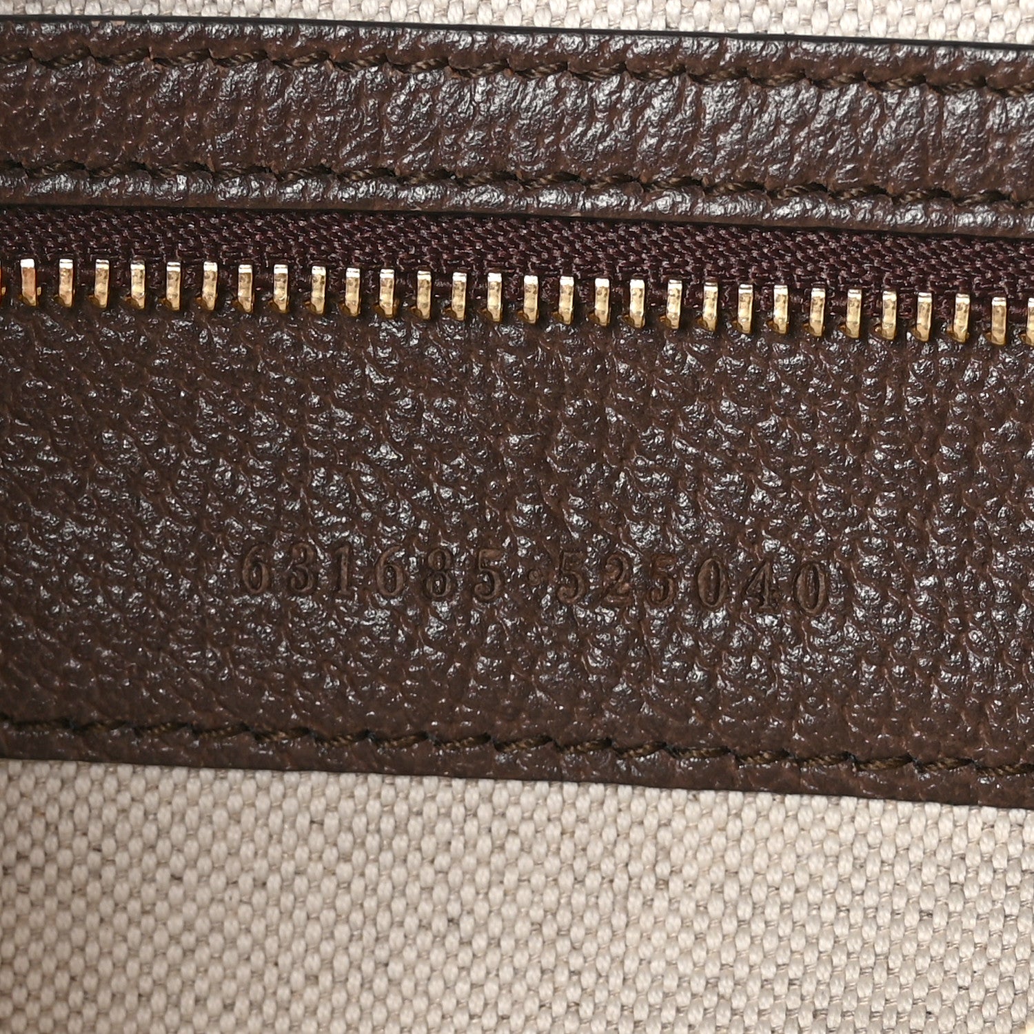 Gucci Monogram Jumbo GG Textured Dollar Calfskin Web Medium Ophidia Shopping Tote Camel Ebony 7 of 10