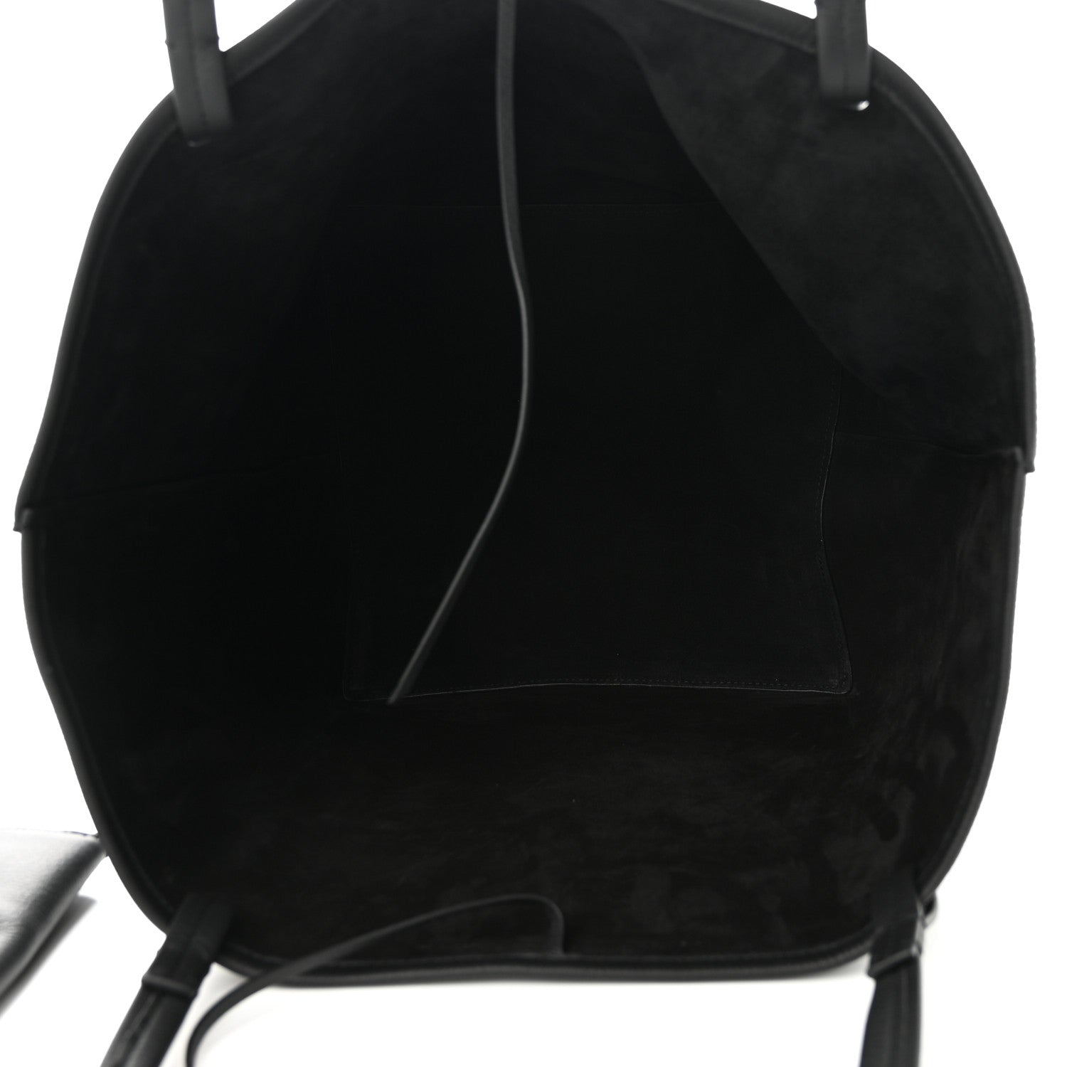 The Row Grained Calfskin Park Tote Three Black 6 of 10